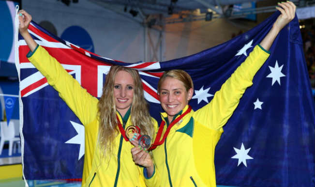 Taylor McKeown and Sally Hnter of Australia_CWG