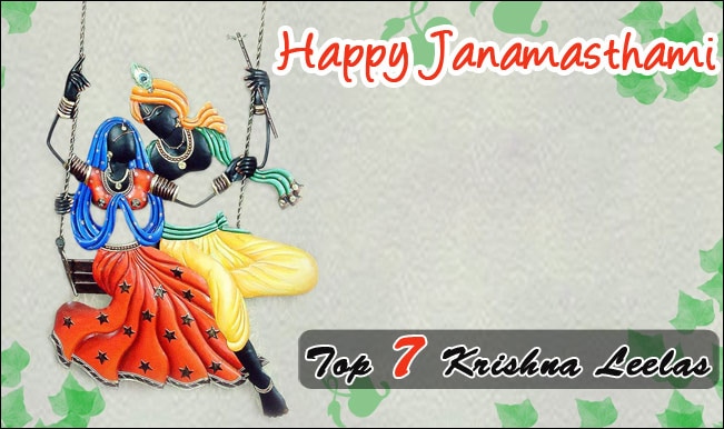Janmashtami Special: Top 7 Krishna Leelas that will delight you! Janmashtami Special: Top 7 Krishna Leelas that will delight you!