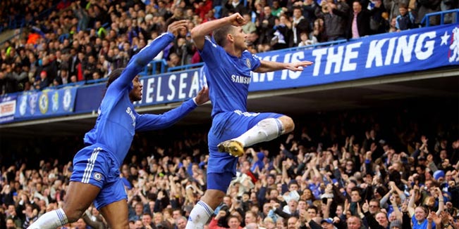 The goals Frank Lampard scored against Manchester City 5