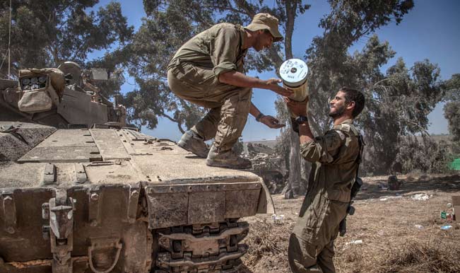 Israeli troops leave northern Gaza town Israel-Gaza-truce