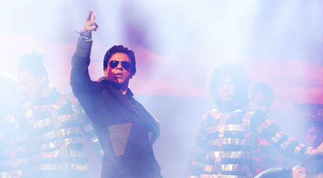 Shah Rukh Khan was blasted for dancing with a Policewoman.