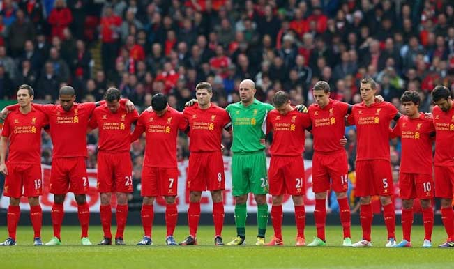 The Liverpool Team at a match