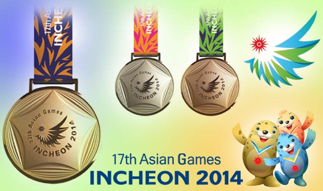 tally games medals India asian