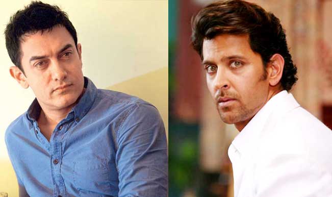 Aamir Khan is bowled over by Hrithik Roshan's dance moves in 'Bang Bang