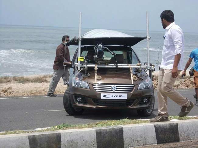 Spotted Hot Ranveer Singh Shooting For Maruti Suzuki Ciaz Ad Film