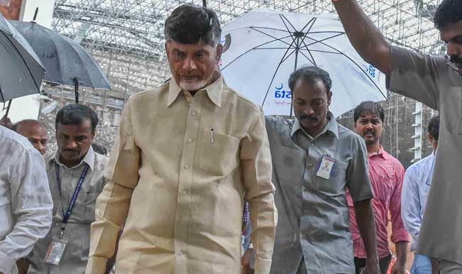 Image result for Chief Minister Chandrababu Naidu power poles
