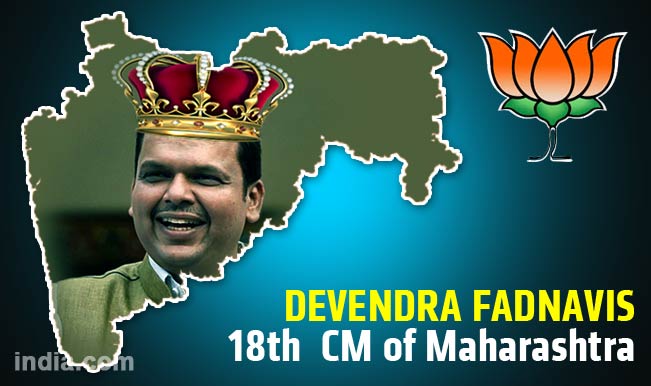 Devendra Fadnavis Takes Oath As 18th Chief Minister Of Maharashtra ...