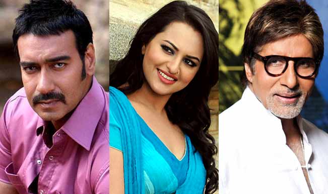 Amitabh Bachchan, Sonakshi Sinha and Ajay Devgn endorse NCFF Amitabh Bachchan, Sonakshi Sinha and Ajay Devgn endorse NCFF