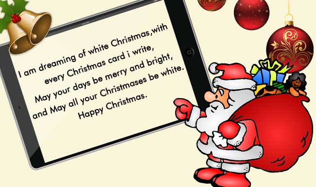 Merry Christmas 2014: Best Christmas SMS, WhatsApp &amp; Facebook Messages to send Merry Christmas