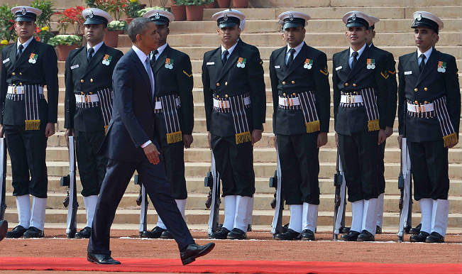 Republic Day 2015: Watched by Barack Obama,India displays military.