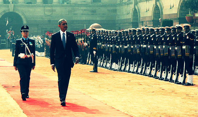 Barack Obama becomes first US President to be Chief Guest at R-Day Barack Obama becomes first US President to be Chief Guest at R-Day