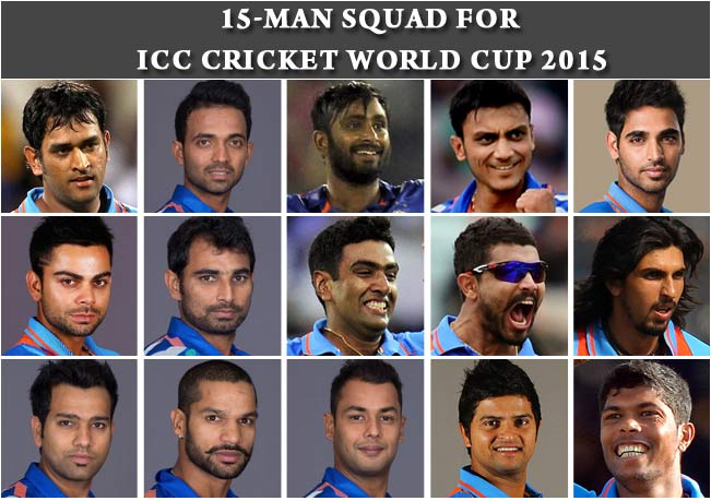 Know All The Players Of Team India For ICC Cricket World Cup Final Player Squad