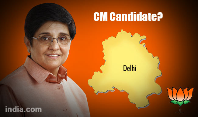 BJP parliamentary board not to announce Kiran Bedi as Delhi chief.