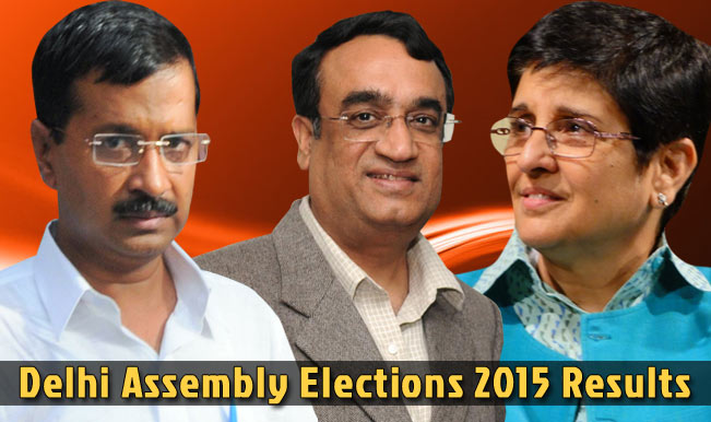 Delhi Assembly Elections 2015 Results to be declared tomorrow.