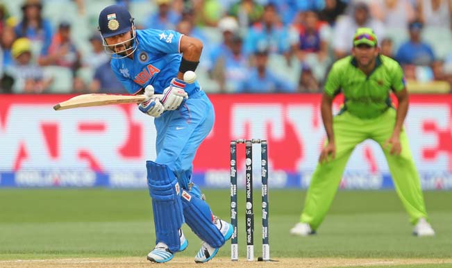 Virat Kohli Scores 50 India Vs Pakistan ICC Cricket World Cup 2015