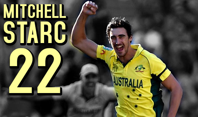 2015 Cricket World Cup Leading Wicket-Takers: Mitchell Starc becomes No 1 in the list of top-10 bowlers in WC 2015 2015 Cricket World Cup Leading Wicket-Takers: Mitchell Starc becomes No 1 in the list of top-10 bowlers in WC 2015