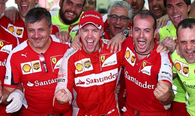 Sebastian Vettel dedicates Malaysian Grand Prix win to F1 legend Michael Schumacher Sebastian Vettel dedicates Malaysian Grand Prix win to F1 legend Michael Schumacher