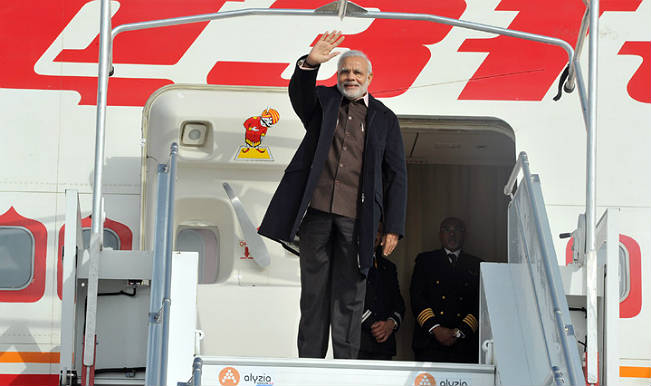 PM Modi arrives at City Hall in Hannover | Globoble - News.