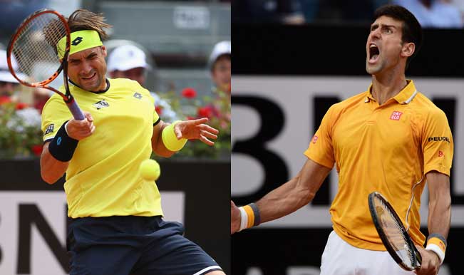 Novak Djokovic vs David Ferrer Rome Masters 2015 semi-final: Watch Live Streaming & Telecast of Italian Open Tennis Tournament Novak Djokovic vs David Ferrer Rome Masters 2015 semi-final: Watch Live Streaming & Telecast of Italian Open Tennis Tournament