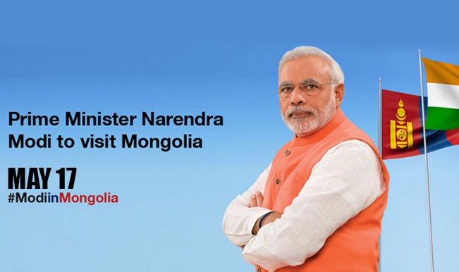 Modi in Mongilia, Modi's visit of Mongolia