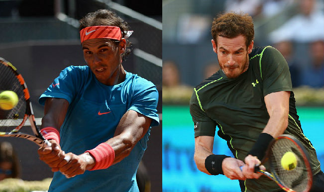Rafael Nadal takes on Andy Murray in Madrid Masters 2015 final Rafael Nadal takes on Andy Murray in Madrid Masters 2015 final