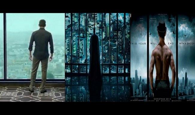 Posters of Srimanthudu The Dark Knight and Dhoom 3