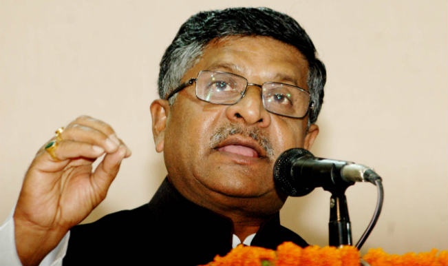 Ravi Shankar Prasad: Department of Telecom to take up special audit of telcos ... - India.com