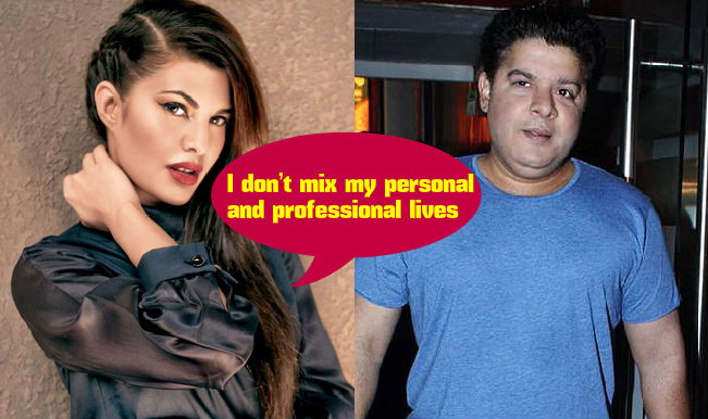 Jacqueline Fernandez has no problem in working with ex-flame Sajid Khan