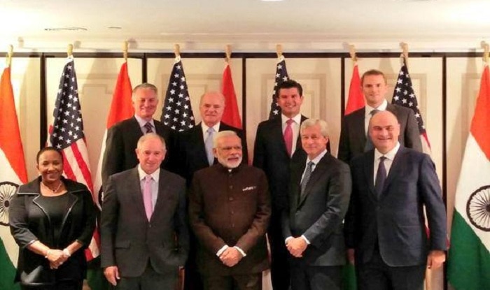 Narendra Modi in US: PM attempts to lure financial giants with shining Indian Growth Story Narendra Modi in US: PM attempts to lure financial giants with shining Indian Growth Story