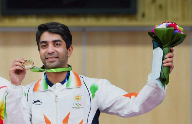 Abhinav Bindra wins gold medal at Asian AirGun Championships Abhinav Bindra wins gold medal at Asian AirGun Championships