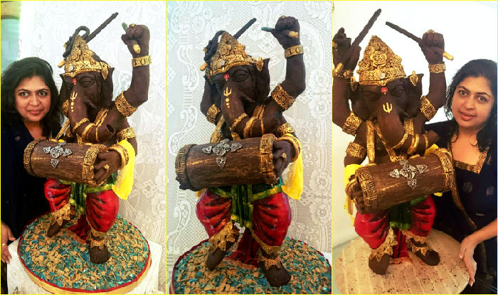 This lady celebrates eco-friendly Ganesh Chaturthi by making chocolate Ganpati and feeding it to underprivileged kids This lady celebrates eco-friendly Ganesh Chaturthi by making chocolate Ganpati and feeding it to underprivileged kids