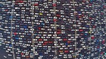 50-lane highway and traffic still got stuck in China!
