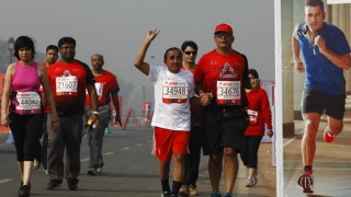 Delhi Half Marathon: 34,000 enthusiasts run for a healthy life Delhi Half Marathon: 34,000 enthusiasts run for a healthy life