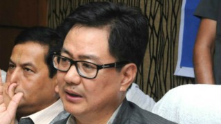 Chidambaram punctured Congress claim of intolerance: Kiren Rijiju Chidambaram punctured Congress claim of intolerance: Kiren Rijiju