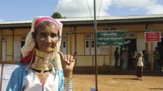 Myanmar elections: Voters show sense of jubilation Myanmar elections: Voters show sense of jubilation