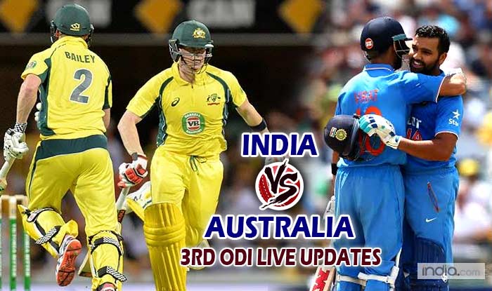 today odi match india vs australia