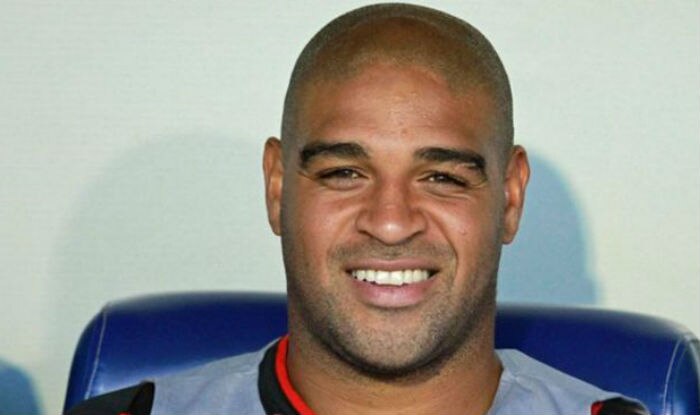 Ex Brazil Striker Adriano Back In Training After Two Year Hiatus