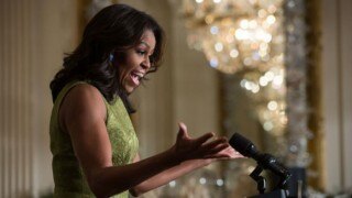 Common dreams of collaborating with Michelle Obama Common dreams of collaborating with Michelle Obama