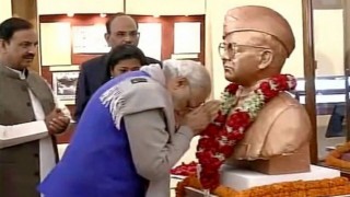 Narendra Modi declassifies 100 secret files on Netaji Subhash Chandra Bose Narendra Modi declassifies 100 secret files on Netaji Subhash Chandra Bose