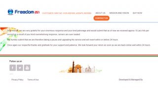 Bad start for Freedom 251: Website crashes, people mob its office Bad start for Freedom 251: Website crashes, people mob its office
