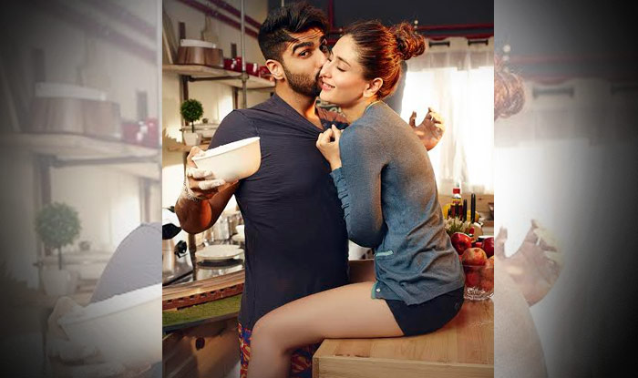 Ki And Ka Arjun Kapoor And Kareena Kapoor Khan S Kiss