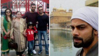 Virat Kohli visits Golden Temple, Wagah border Virat Kohli visits Golden Temple, Wagah border