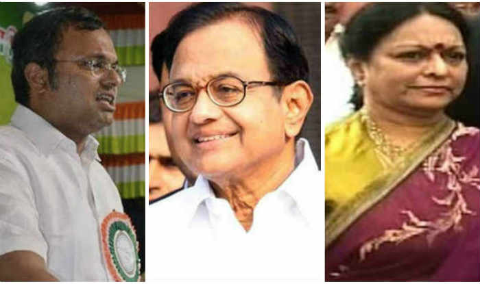 Image result for P.Chidambaram with his wife