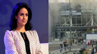 Gul Panag's husband at Brussels airport, secure Gul Panag's husband at Brussels airport, secure