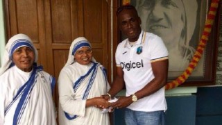 World T20 winner West Indies donates to Missionaries Of Charity in Kolkata, prove they are champion beyond the field! World T20 winner West Indies donates to Missionaries Of Charity in Kolkata, prove they are champion beyond the field!