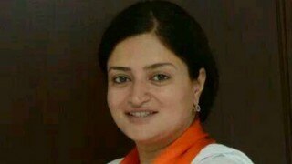 Gujarat BJP MP Poonam Madam who fell in drain stable Gujarat BJP MP Poonam Madam who fell in drain stable