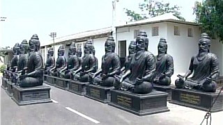 World Tamil Sangam gifts 16 statues of renowned Tamil poet Thiruvalluvar to Sri Lanka World Tamil Sangam gifts 16 statues of renowned Tamil poet Thiruvalluvar to Sri Lanka