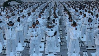 International Yoga Day celebrated at Siachen International Yoga Day celebrated at Siachen