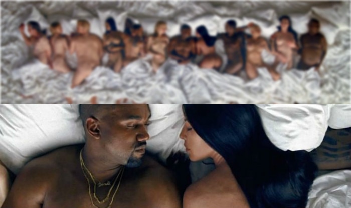 Taylor Swift Donald Trump Kim Kardashian And More Lie Naked In The Bed With Kanye West In
