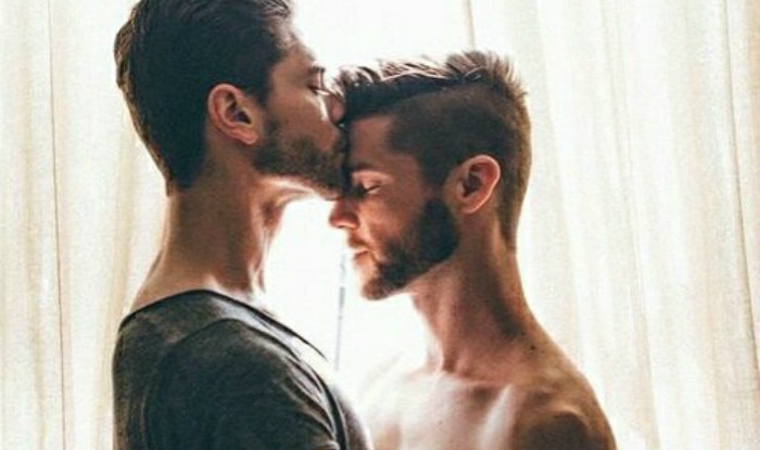 Two Men Kissing 50